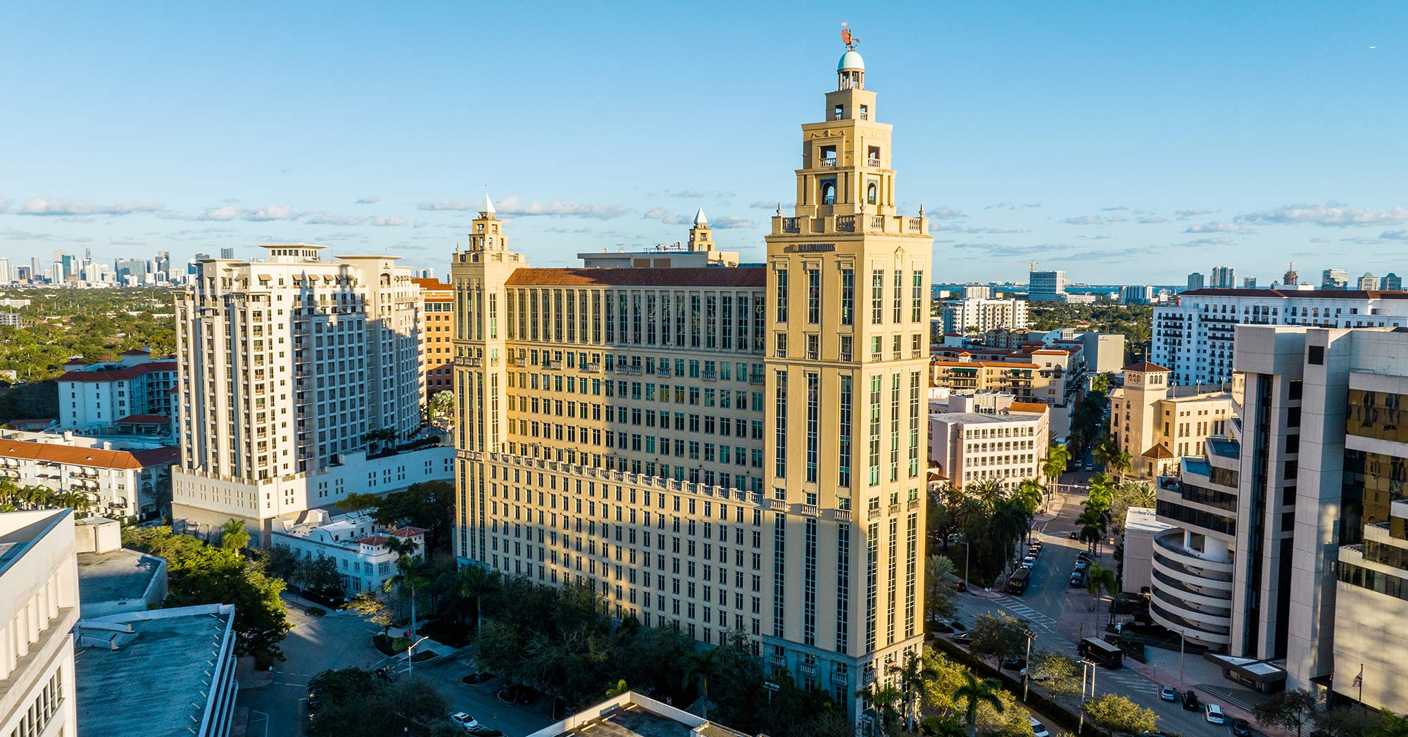 The Alhambra tower at 121 Alhambra Plaza in Coral Gables